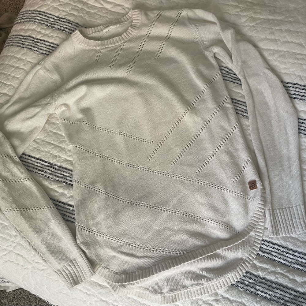 White 10Tree cotton sweater | size S